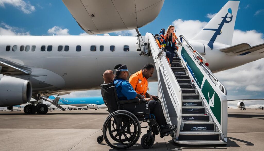 輪椅搭乘需求與個別航空公司的配套措施