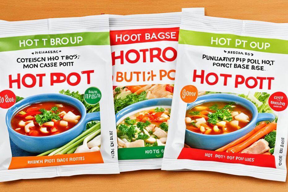 Flavor Profiles of Hot Pot Broth Packet and Hot Pot Soup Base Packets