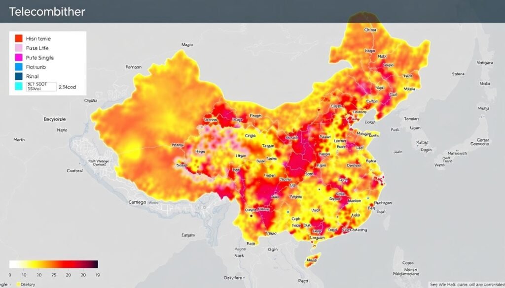 中國移動網絡覆蓋地圖