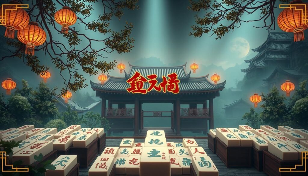 生成圖片：正規麻將胡了App界面