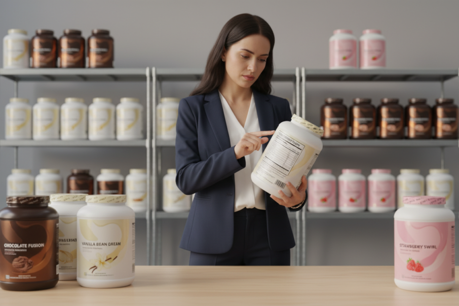 Professional Whey Protein Containers Packaging